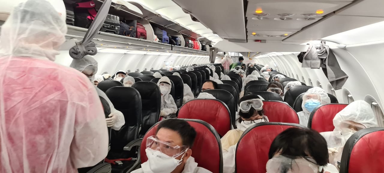 Bản tin về việc đưa công dân Việt Nam từ châu Âu, châu Phi và Nam Mỹ về nước (ngày 30- 31/12/2020)
