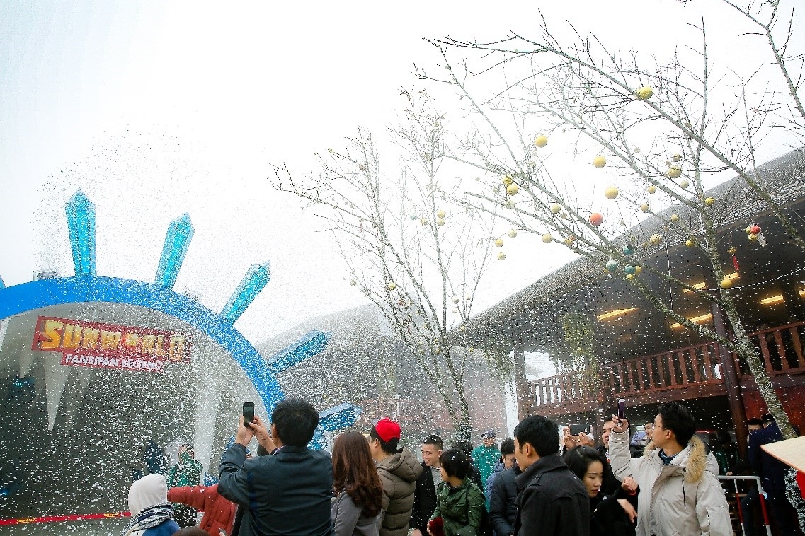 Xứ sở pha lê đẹp ngất ngây tại Sun World Fansipan Legend
