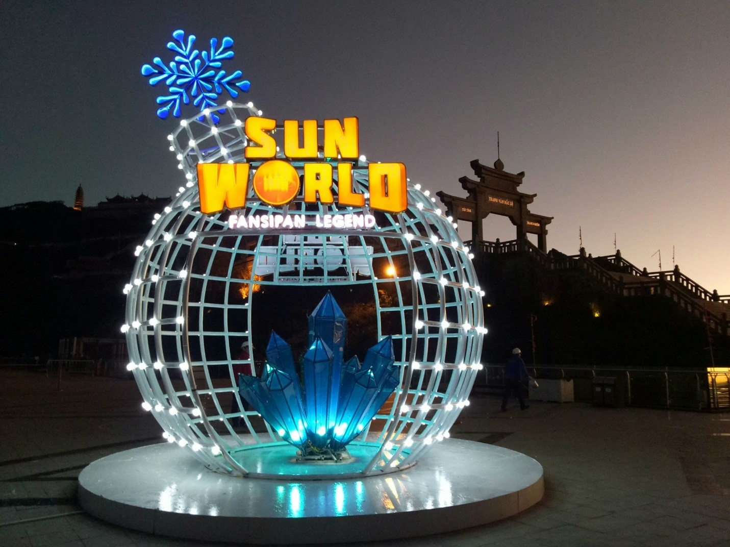 Xứ sở pha lê đẹp ngất ngây tại Sun World Fansipan Legend