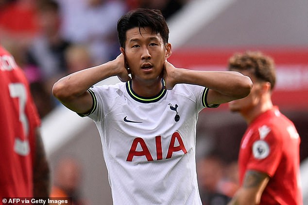 Son Hueng Min- Vua phá lưới mùa giải 2021-2022 đang đối mặt với 4 trận liên tiếp tịt ngòi