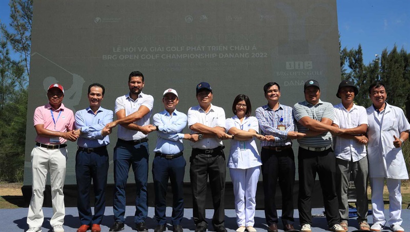 Giải golf phát triển châu Á - BRG Open Golf Championship Danang 2022 chính thức khởi tranh