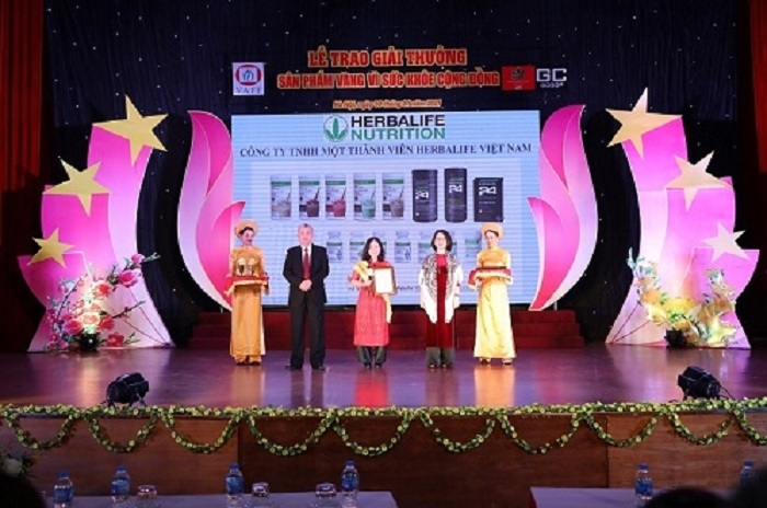 Những sản phẩm nào của Herbalife Việt Nam được vinh danh “Sản phẩm vàng vì sức khỏe cộng đồng”?