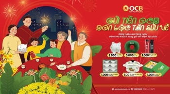 Gửi tiền ở Ngân hàng OCB đón lộc hàng nghìn phần quà Tết Tân Sửu