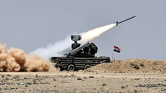 quan doi syria ban ha may bay khong nguoi lai cua ke thu