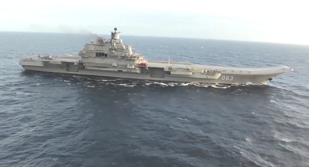 Tàu sân bay Kuznetsov trở về sau sứ mệnh tại Syria