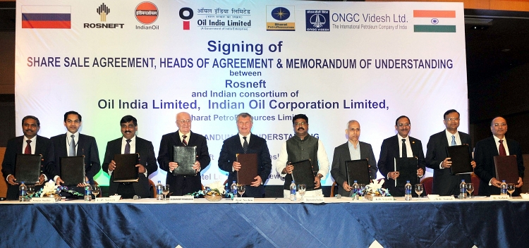 Rosneft và Ấn Độ lập tổ công tác tham gia vào dự án Vostok Oil rosneft va an do lap to cong tac tham gia vao du an vostok oil