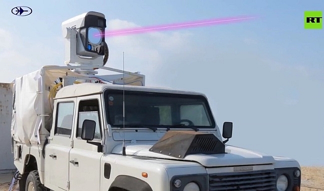 israel khoe he thong vu khi laser diet uav moi