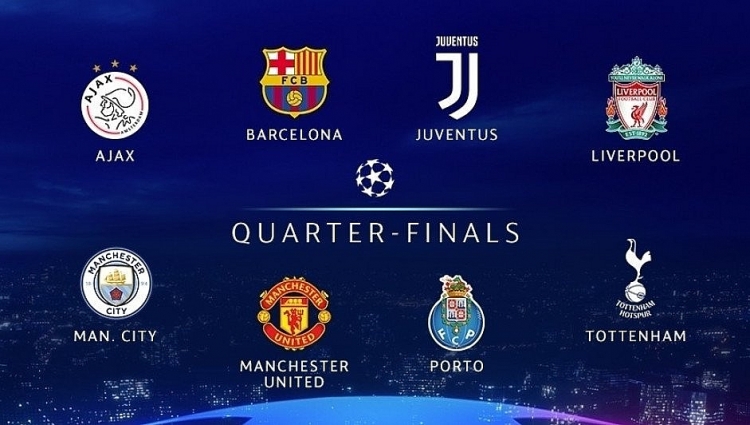 Hôm nay bốc thăm tứ kết Champions League