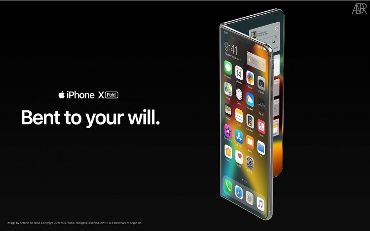 lo dien iphone man hinh gap voi thiet ke dep kho cuong