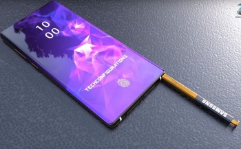 Samsung Galaxy Note10 sẽ không còn phím vật lý?