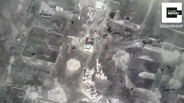 can canh uav tho nhi ky danh bom doan xe quan su syria