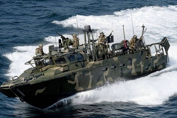 Đặc nhiệm Nga diễn tập ngăn chặn nhóm biệt kích ngoài khơi Syria