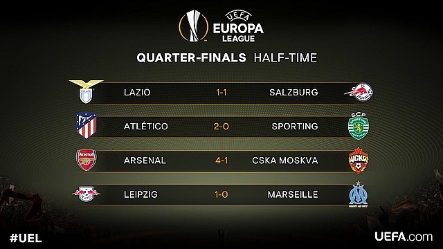 thang tung bung arsenal dat mot chan vao ban ket europa league