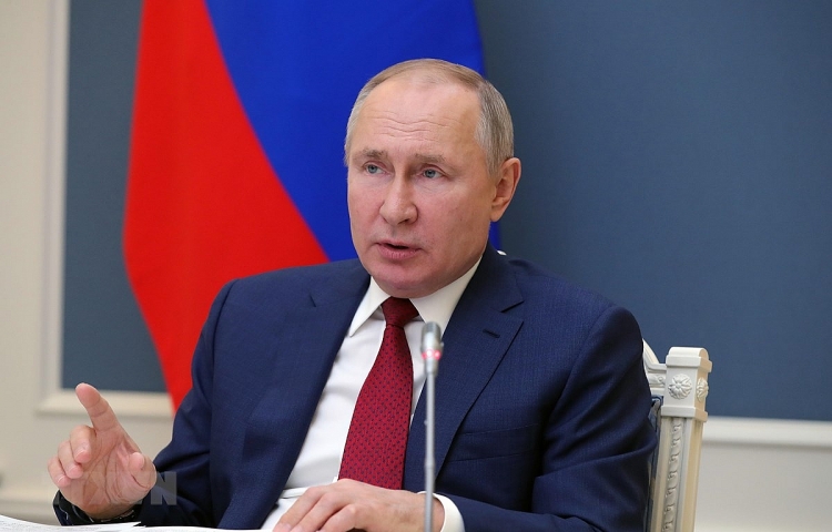 Tổng thống Nga Vladimir Putin.
