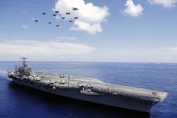 Tàu sân bay USS Abraham Lincoln tái xuất sau 4 năm
