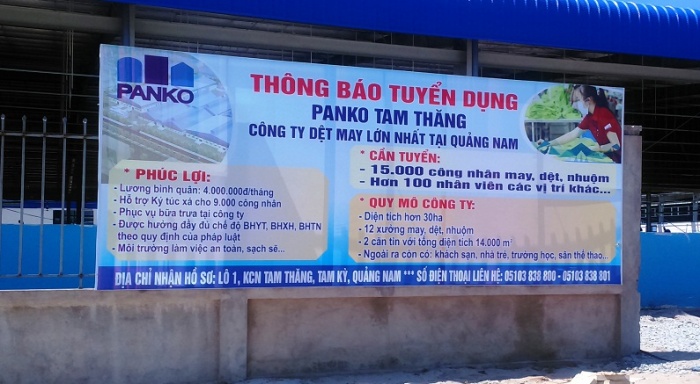 quang nam hon 1000 cong nhan nghi viec dinh cong vi luong thap