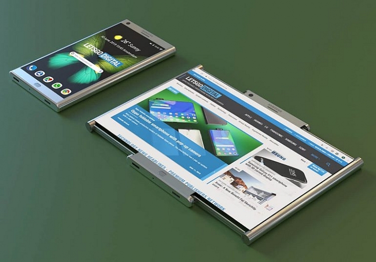 samsung dang ky sang che smartphone voi man hinh keo sang hai ben