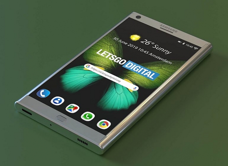 samsung dang ky sang che smartphone voi man hinh keo sang hai ben