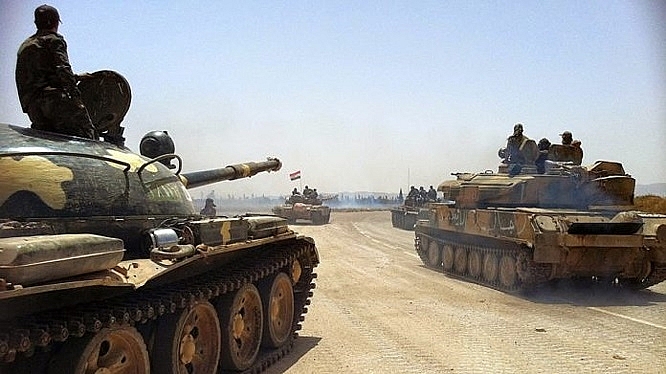 nga gui mot luong lon vu khi cho quan doi syria o hama