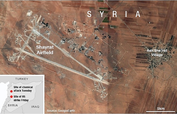 can cu cua khong quan syria bat ngo phat no 28 binh si thiet mang