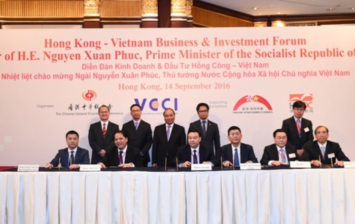 thu tuong du dien dan kinh doanh va dau tu hongkong viet nam