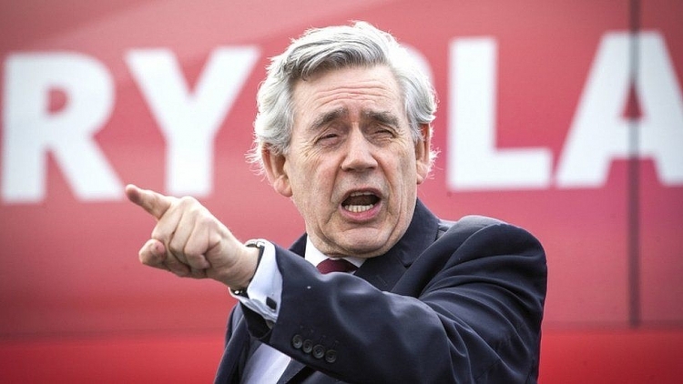 Cựu Thủ tướng Anh Gordon Brown.
