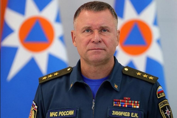 Bộ trưởng Tình trạng Khẩn cấp Nga Yevgeny Zinichev.