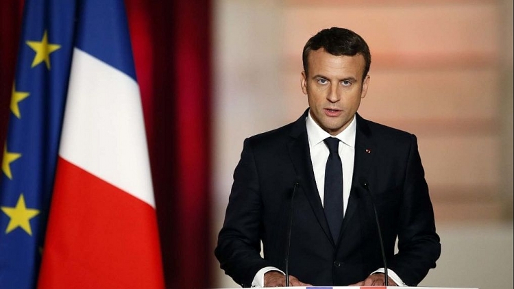 Tổng thống Pháp Emmanuel Macron.
