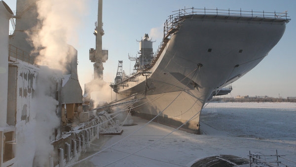 Nga lùi thời hạn bàn giao hàng không mẫu hạm cho Ấn Độ