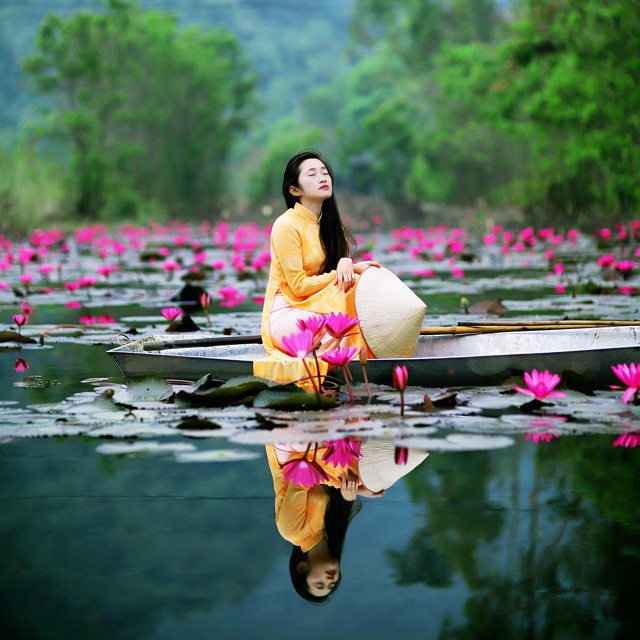 doc dao dong suoi hong nhuom kin hoa sung ngay gan ha noi