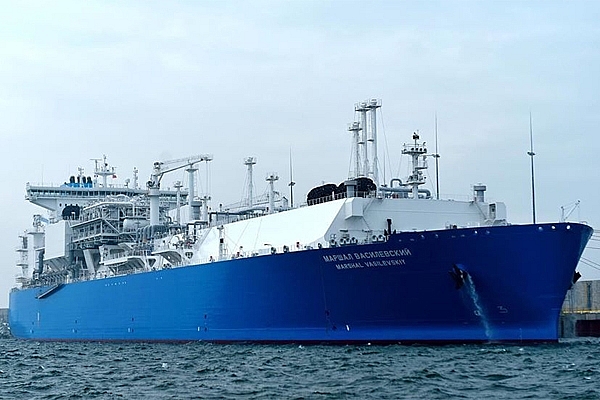 lan dau tien tau lng cua nga cap cang us