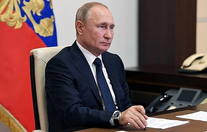 Tổng thống Nga Vladimir Putin.