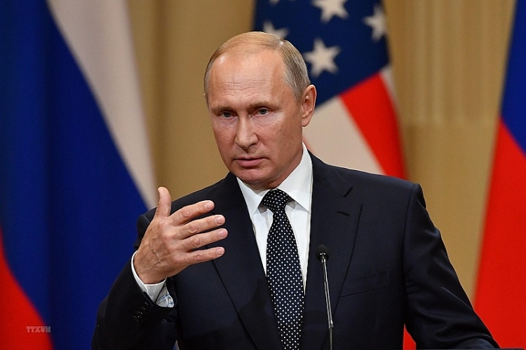 Tổng thống Nga Vladimir Putin.
