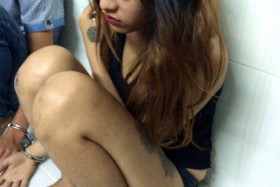Kiều nữ xăm trổ đầy mình trong "hang ổ" ma túy