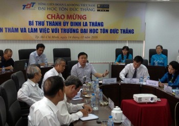 Bí thư Đinh La Thăng gỡ khó cho ĐH Tôn Đức Thắng
