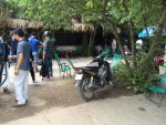 Dựng lại hiện trường vụ phóng viên Báo Giao Thông bị hành hung