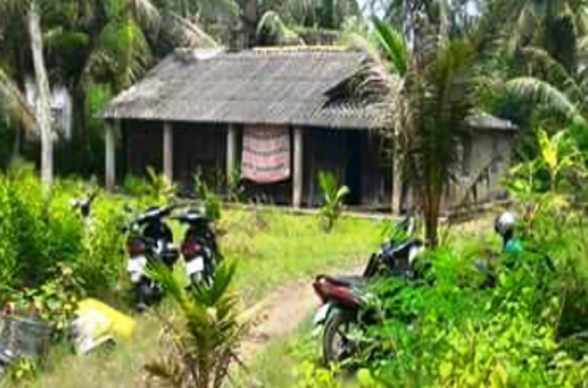 Căn nhà xảy ra vụ việc.