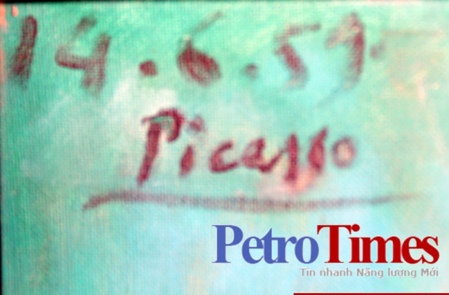 Chữ ký mang tên Picasso.