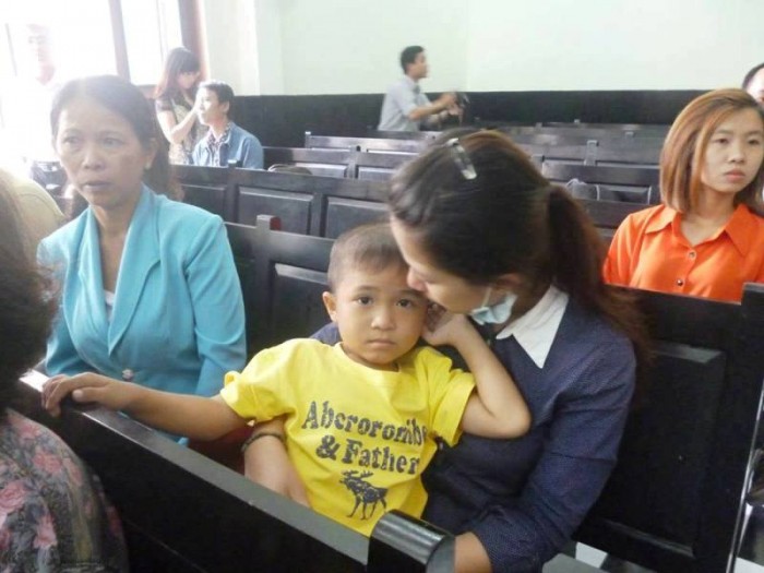 vu an con ruoi me anh minh mong duoc gap dr thanh