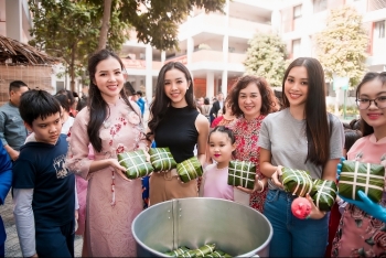 “Tết sẻ chia, Tết yêu thương” của hoa hậu Tiểu Vy