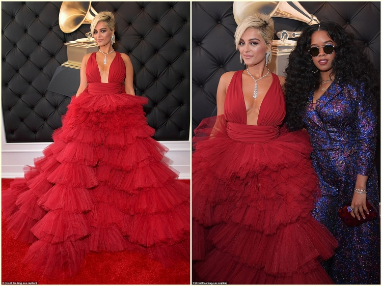 cardi b choi troi tren tham do grammy 61