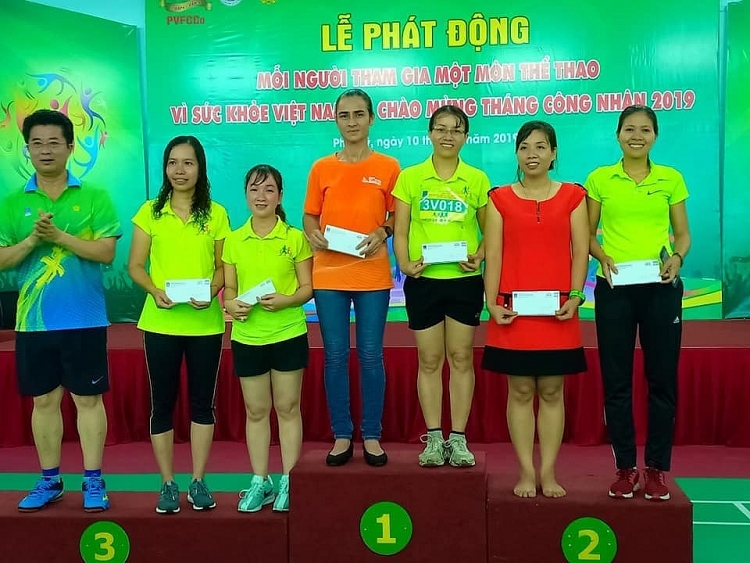 PVFCCo: Chuyện người phụ nữ vượt lên chính mình, trở thành VĐV phong trào nổi tiếng pvfcco chuyen nguoi phu nu vuot len chinh minh tro thanh vdv phong trao noi tieng
