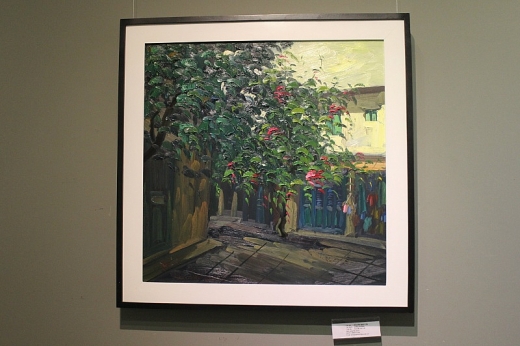 tp hcm man nhan voi loat tranh ve cua 9 hoa si ha noi