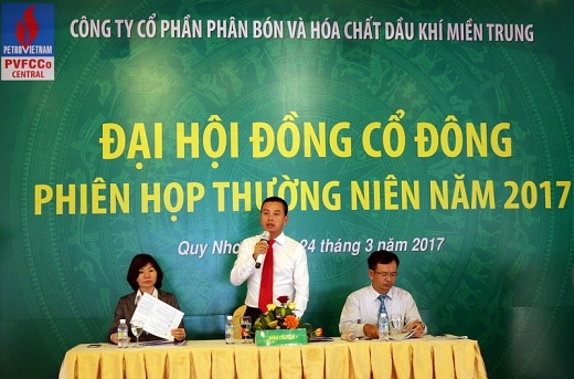pvfcco central to chuc thanh cong phien hop dhdcd thuong nien nam 2017