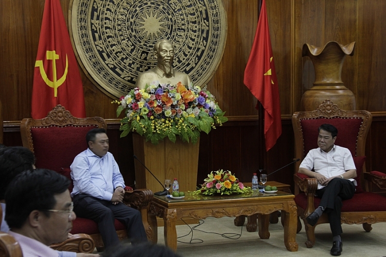 chu tich hdtv pvn tran sy thanh lam viec tai tinh uy ca mau