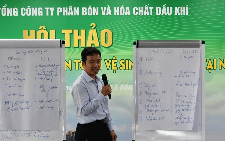 PVFCCo: Nhận dạng mối nguy và đánh giá rủi ro lao động pvfcco nhan dang moi nguy va danh gia rui ro lao dong