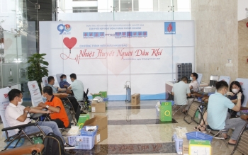 Ấm áp tình người Dầu khí trong ngày hội hiến máu nhân đạo tại PVFCCo