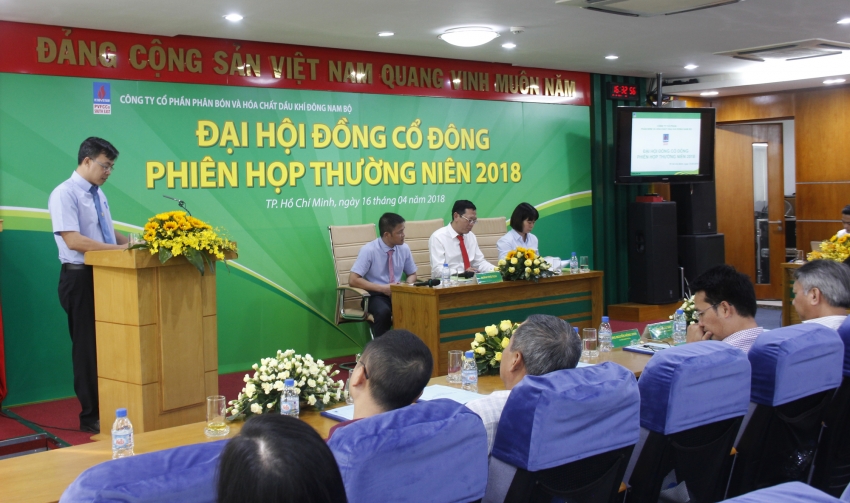 PVFCCo SE tổ chức thành công phiên họp Đại hội đồng cổ đông năm 2018