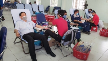 Ban QLDA ĐLDK Sông Hậu 1 tổ chức Ngày hội hiến máu nhân đạo