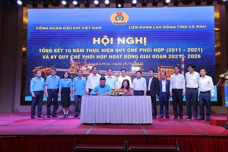 10 năm (2011-2021) phối hợp giữa CĐ DKVN và LĐLĐ tỉnh Cà Mau: Nhiều thành quả đáng tự hào!